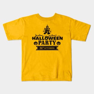 Halloween Party October 31st Kids T-Shirt